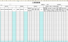 工资表格式范本下载,企业员工薪资管理必备模板解析